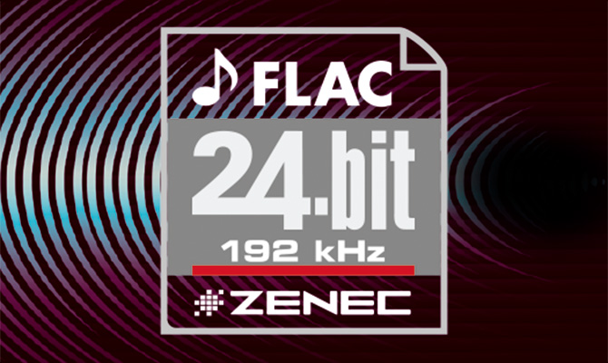 Podpora 24bitových  FLAC audio souborů
